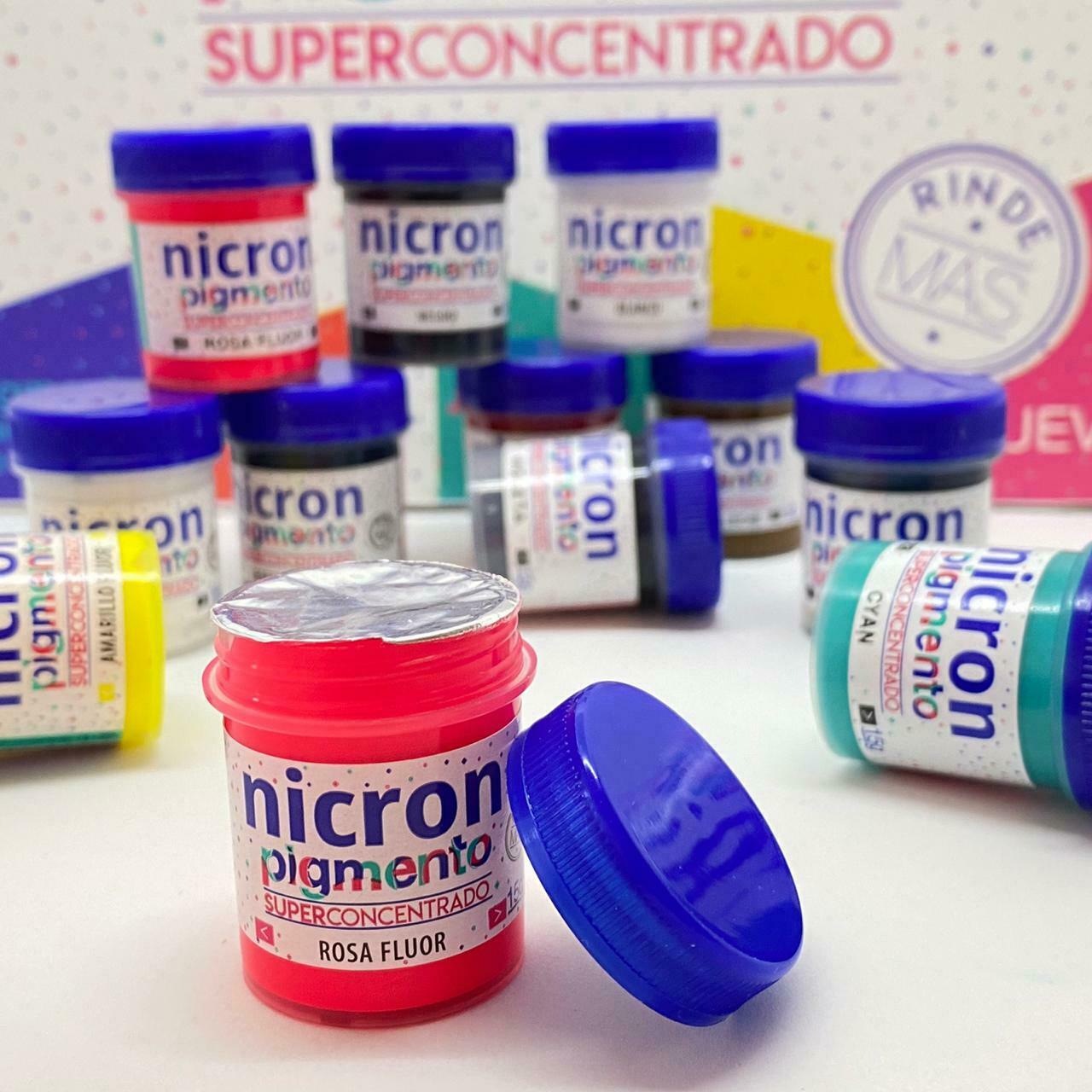 Super Concentrated Pigments. Nicron Pigments, Para  Porcelana Fria