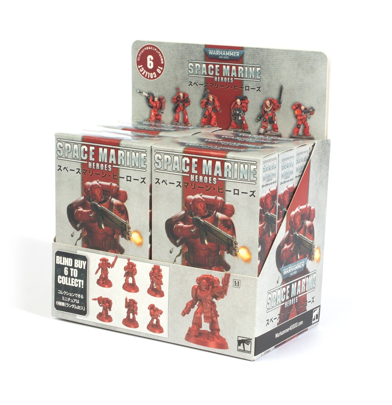 Warhammer 40k Space Marines : Blood Angels Heroes Collection One 2022 (8 Pack)