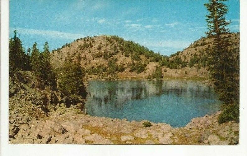 Wyoming Lower Sauerkraut Lake Wild River Range Bridger Wilderness Postcard D6