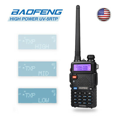 Baofeng Uv-5rtp V/uhf Dual Band 2m/70cm Transceiver Tripower 8w Hp Two-way Radio