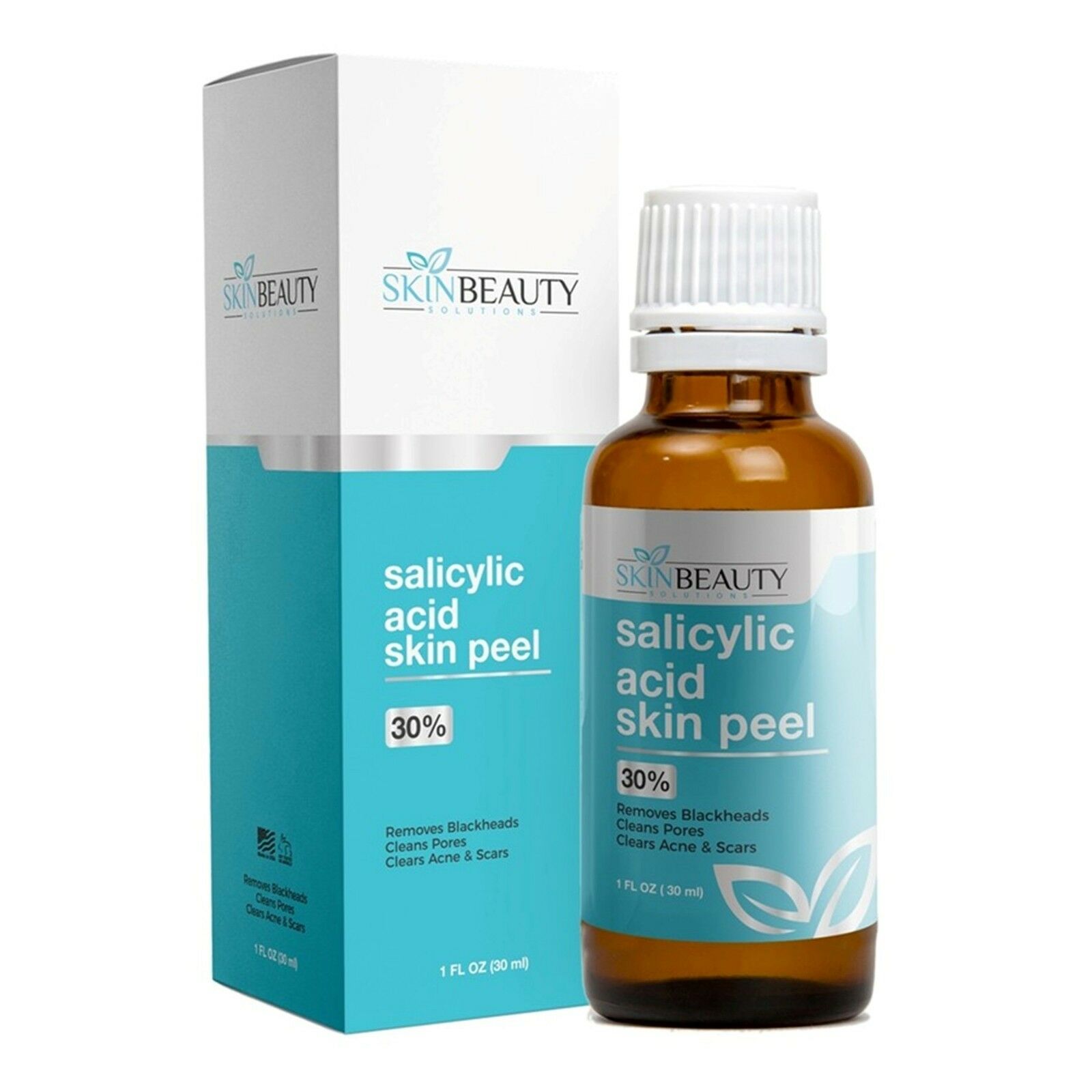 Salicylic Acid Skin Cosmetic Peel -acne Wrinkles Dull Clogged Pores Wart Remover