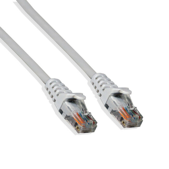 Logico White Network Cat6 3ft Patch Cord Rj45 Cable For Lan Ethernet Pc Router