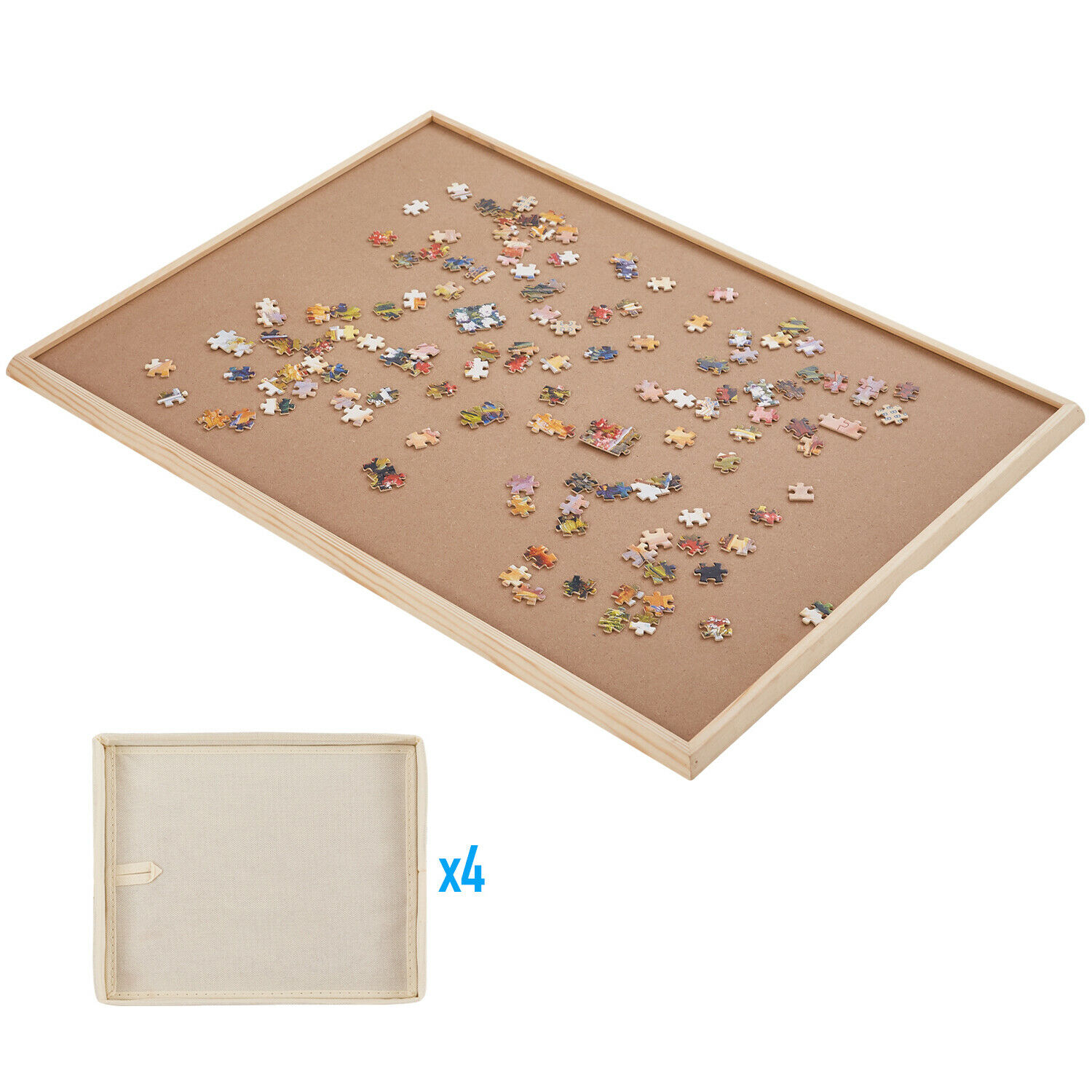 1000 Pcs Wooden Jigsaw Puzzles Board Jumbl Puzzle Education Table Birthday Gifts