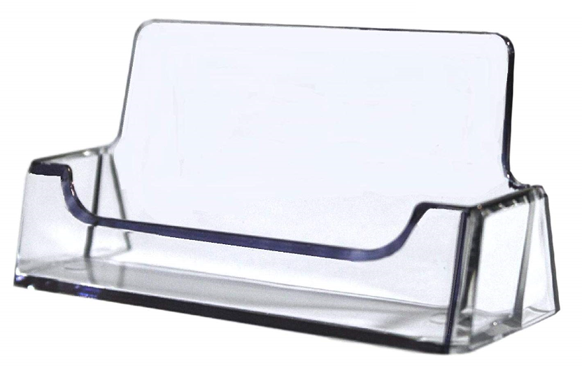 10 New Clear Plastic Acrylic Business Card Holder Display Free Shipping Zm