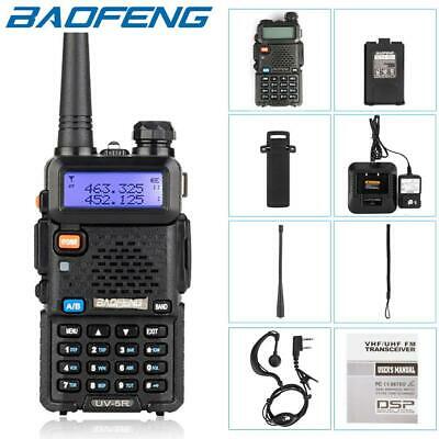 Baofeng Uv-5r Two Way Ham Radio Dual Band 136-174/400-520mhz 5w Walkie Talkie Us